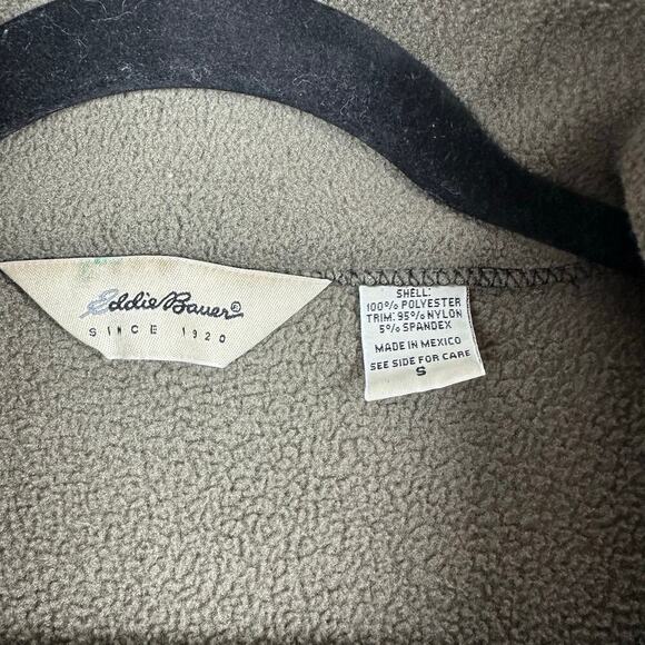 Eddie Bauer Men’s Polartec Fleece Vest Zip Up Outdoor Layer Gray L - Picture 6 of 10